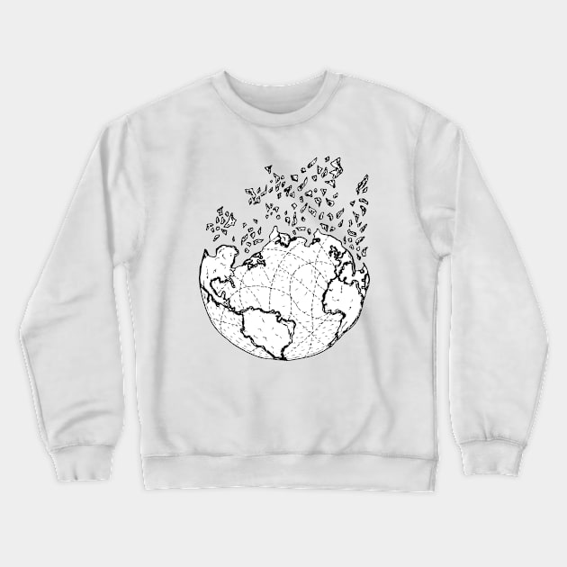 Ashes Crewneck Sweatshirt by ckai